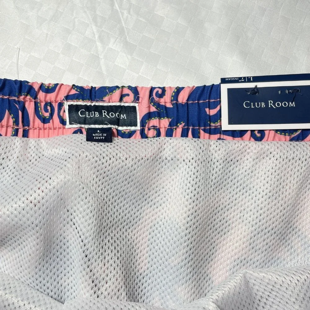 NWT Men's Club Room Octopus Swim Trunks